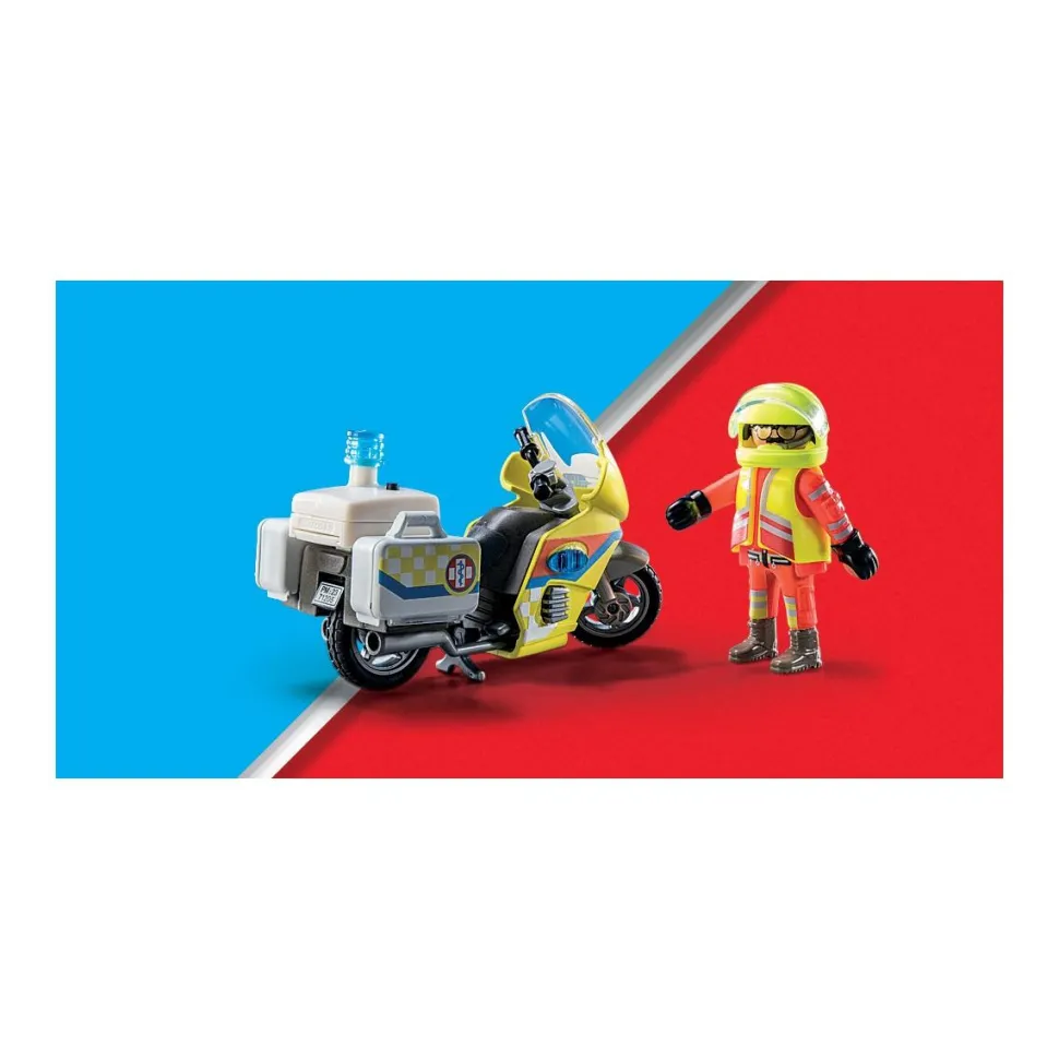 Urgentiste en moto Playmobil City Life 71205