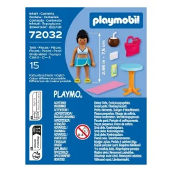Vacancière à la plage Playmobil Spécial Plus 72032
