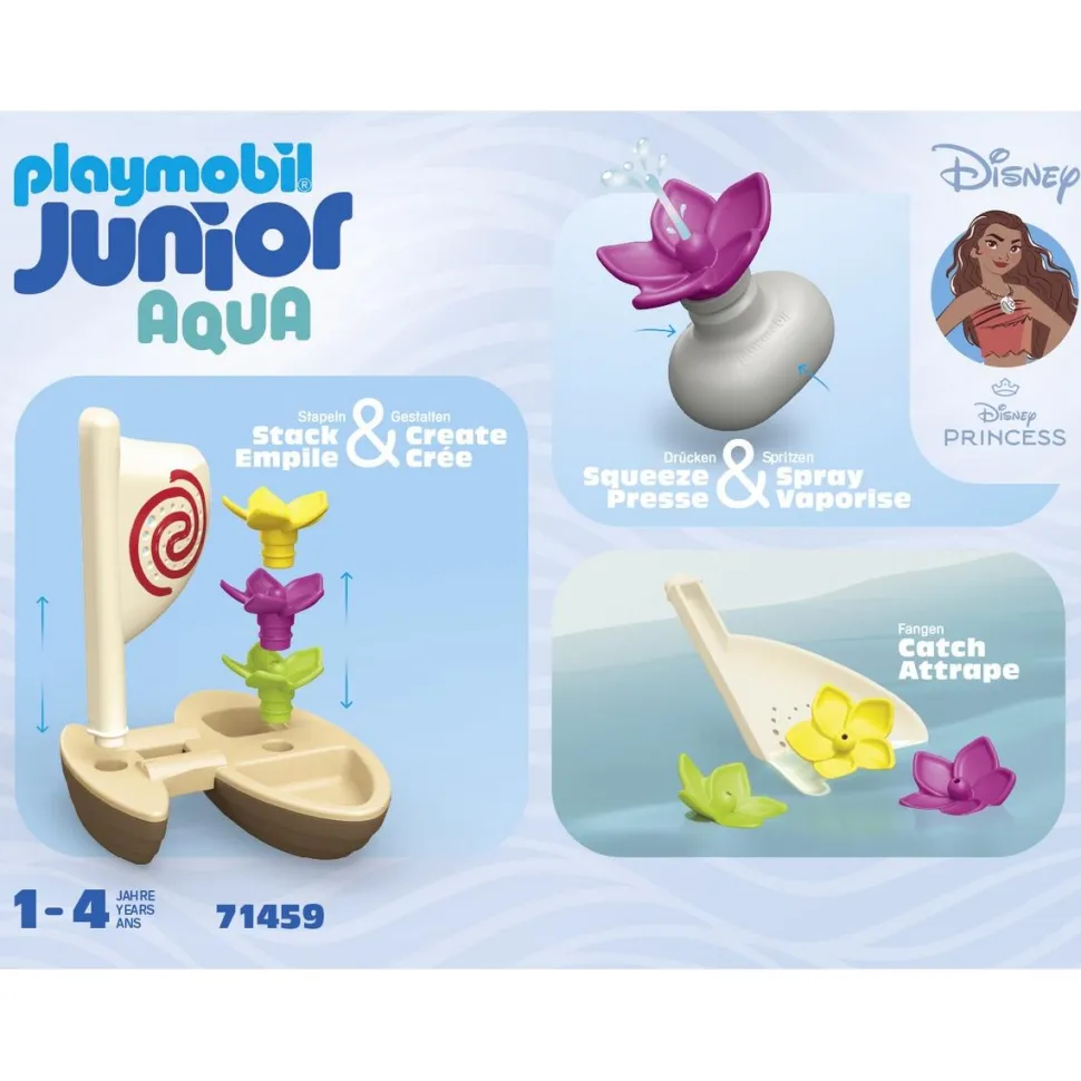 Vaiana et Bateau Playmobil Junior 71459