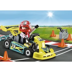 Valisette Pilote de karting Playmobil Action