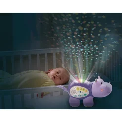 Veilleuse musicale Hippo Dodo nuit étoilée