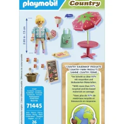 Vendeuse de confitures Playmobil Country 71445