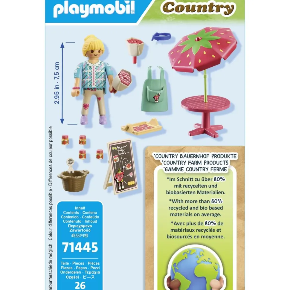 Vendeuse de confitures Playmobil Country 71445