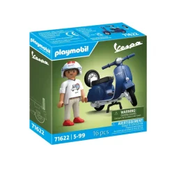 Vespa 150 Sprint Veloce 1969 Bleu Playmobil 71622