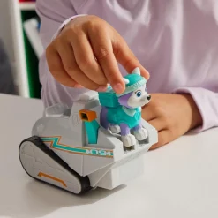Véhicule 15 cm et figurine La Pat Patrouille : Chasse-Neige Everest
