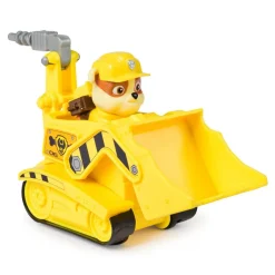 Véhicule 15 cm et figurine La Pat Patrouille : Bulldozer Ruben