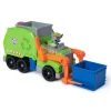Véhicule 15 cm et figurine La Pat Patrouille : Camion Benne Crush N Roll Rocky