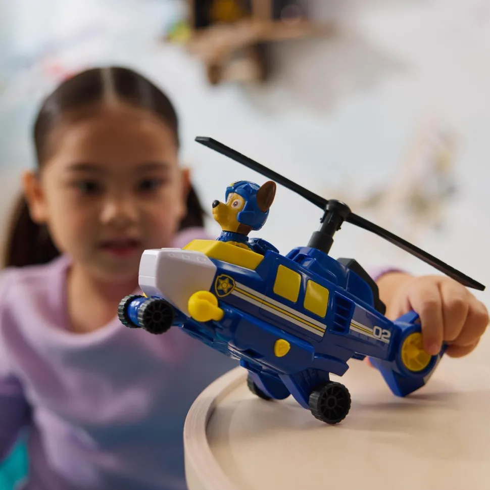 Véhicule et figurine Chase - Air Rescue - La Pat Patrouille