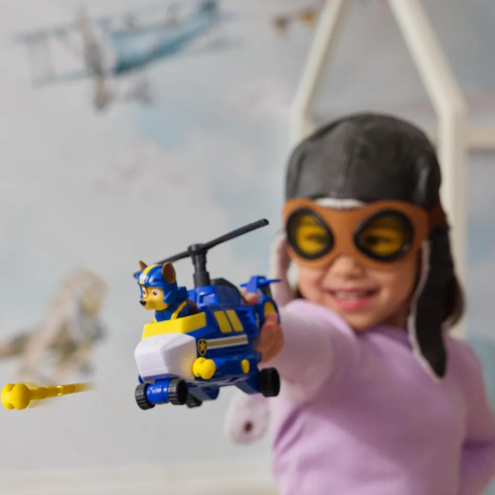 Véhicule et figurine Chase - Air Rescue - La Pat Patrouille
