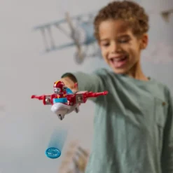 Véhicule et figurine Marcus - Air Rescue - La Pat Patrouille