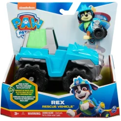 Véhicule et figurine Rex Paw Patrol La Pat' Patrouille
