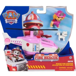 Véhicule et figurine Stella - Fire Rescue La Pat Patrouille