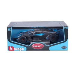 Voiture de course Bugatti bleue 1/18