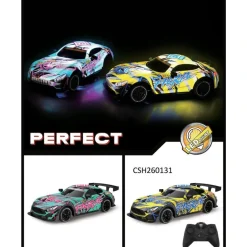 Voiture de course Led radiocommandée 1:18
