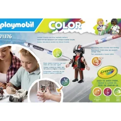 Voiture de course Playmobil Color 71376