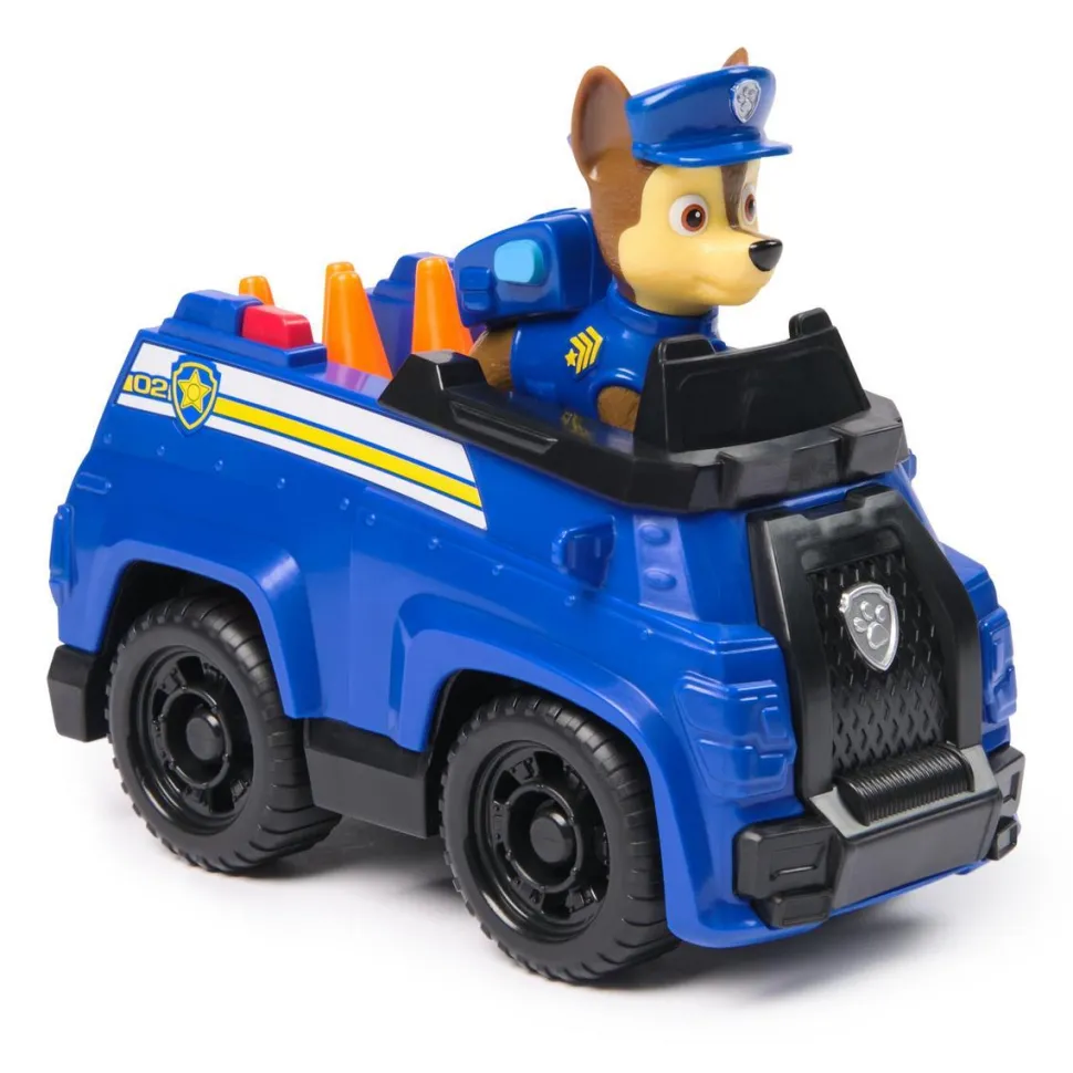 Voiture de Patrouille Chase - Véhicule 15 cm et figurine La Pat Patrouille