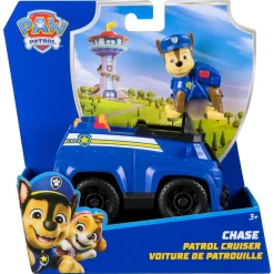 Voiture de Patrouille Chase - Véhicule 15 cm et figurine La Pat Patrouille