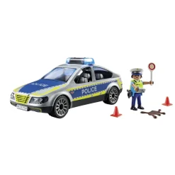 Voiture de police avec sirène et gyrophare PLAYMOBIL ACTION HEROES 71729
