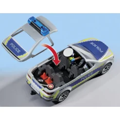 Voiture de police avec sirène et gyrophare PLAYMOBIL ACTION HEROES 71729