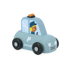 Voiture de police en bois - Cross Roads