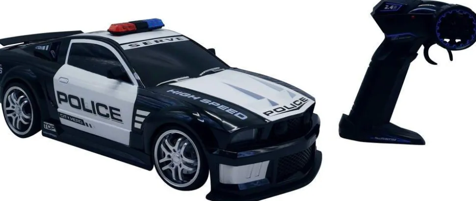 Voiture De Police Télécommandée Team City 6 Ans