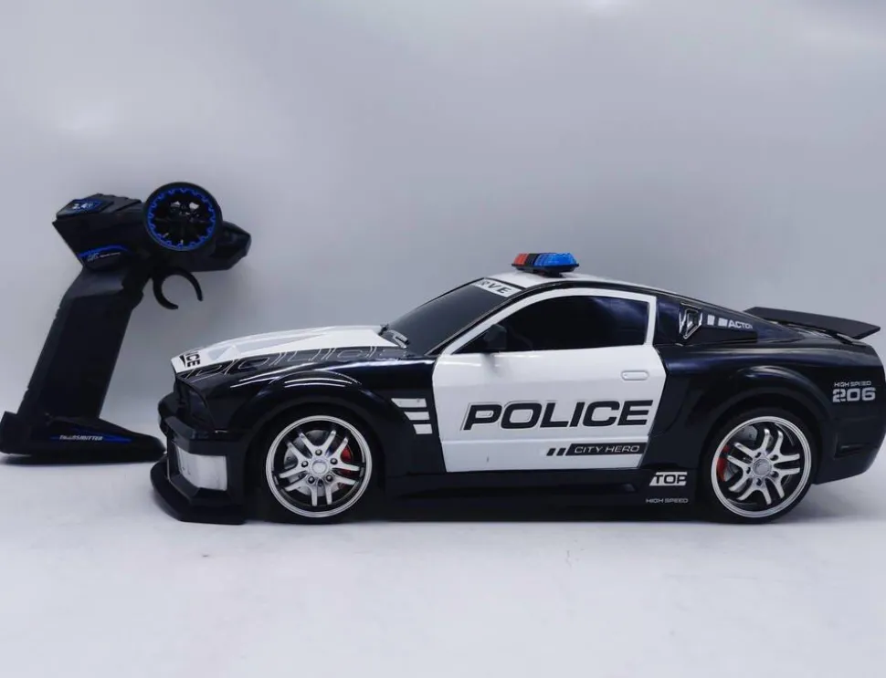 Voiture De Police Télécommandée Team City 6 Ans