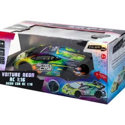 Voiture néon radiocommandée 1:16