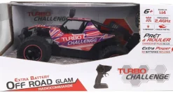 Voiture radiocommandée 1:14 métal rosé - Turbo Challenge Extra battery Off Road Glam