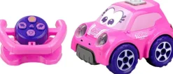 Voiture radiocommandée Follow Me Rose avec volant