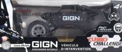 Voiture Radiocommandée Turbo Challenge Intervention GIGN 1/18