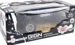 Voiture Radiocommandée Turbo Challenge Intervention GIGN 1/18