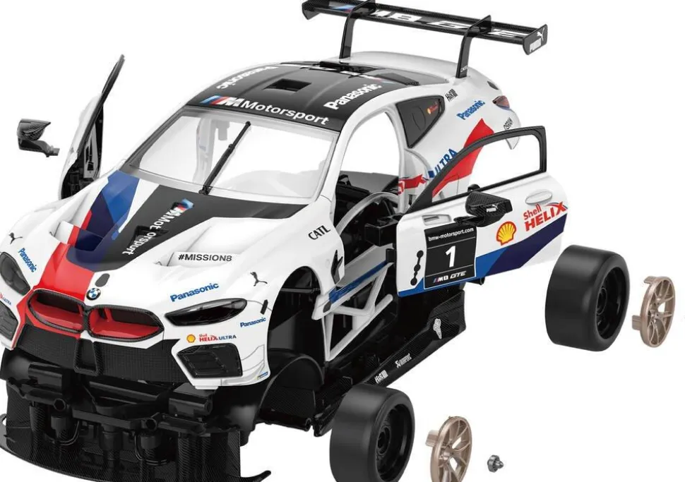Voiture télécommandée BMW M8 Gte 24ghz Echelle 1/18