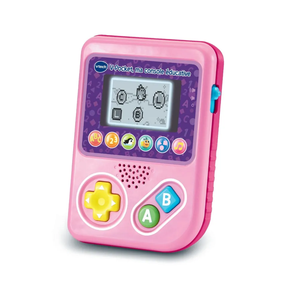 V-Pocket ma console éducative rose
