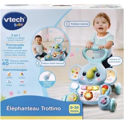 Vtech Baby - Elephanteau Trottino