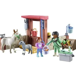 Vétérinaire avec animaux à la ferme - Playmobil Country 71471