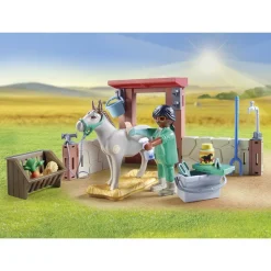 Vétérinaire avec animaux à la ferme - Playmobil Country 71471