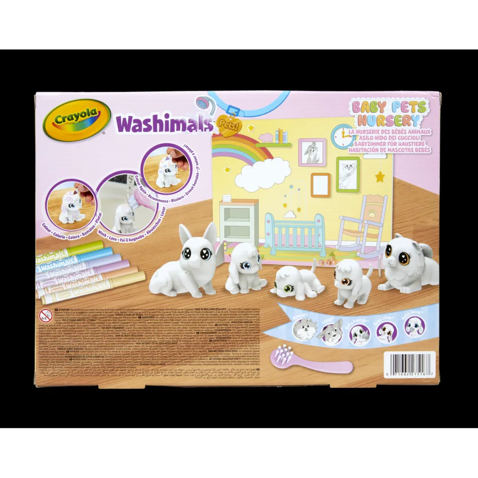 Washimals coffret baby pets nursery
