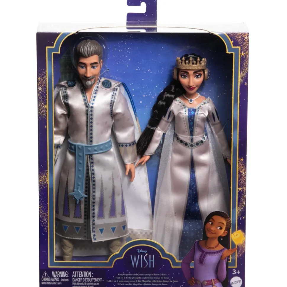 Wish - Coffret 2 personnages Reine Amaya et Roi Magnifico