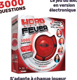 Word Fever, Jeu De Famille Électronique,