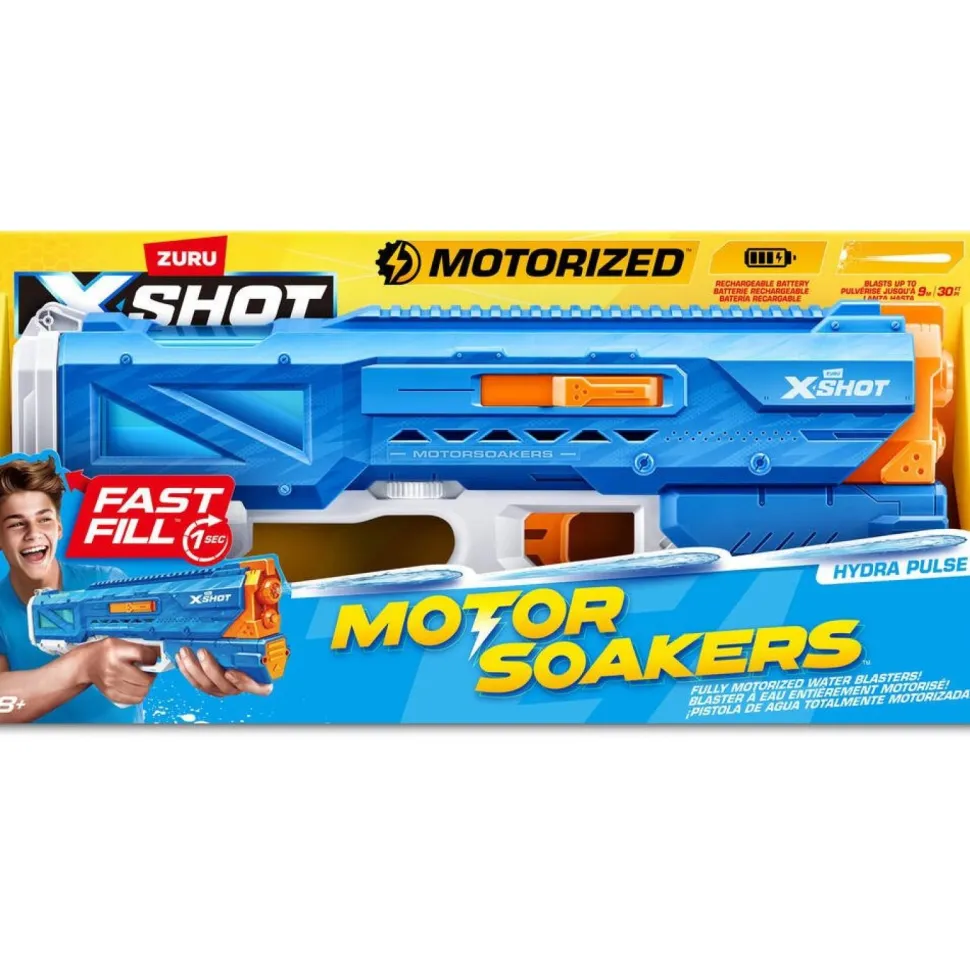 XSHOT Pistolet à eau motorisé Motor Soaker hydra pulse