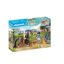 Zoe et Blaze avec parcours d'obstacles Playmobil Horses of Waterfall 71355